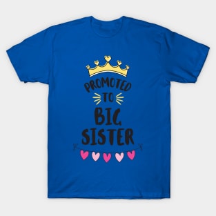 Promoted to Big Sister 2 T-Shirt
